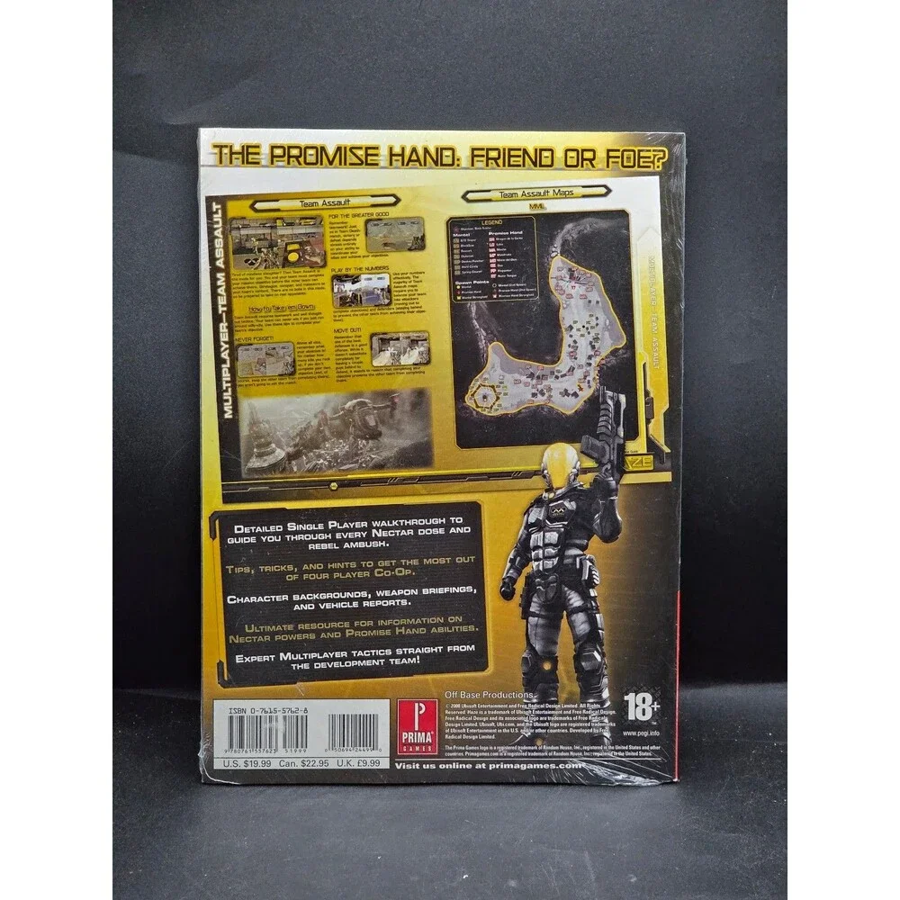 Haze Official Strategy Guide Prima Games Sealed Brand New Ubisoft Free Radical